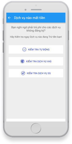 Quét dịch vụ VAS trừ cước ngầm
